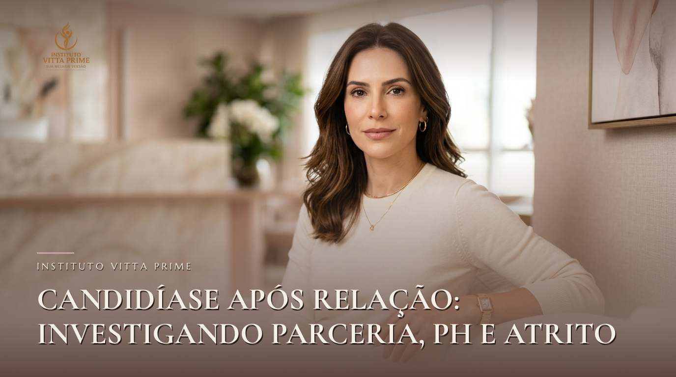 Candidíase Após Relação: Investigando Parceria, pH e Atrito — Dra. Sabrina Chagas Instituto Vitta Prime