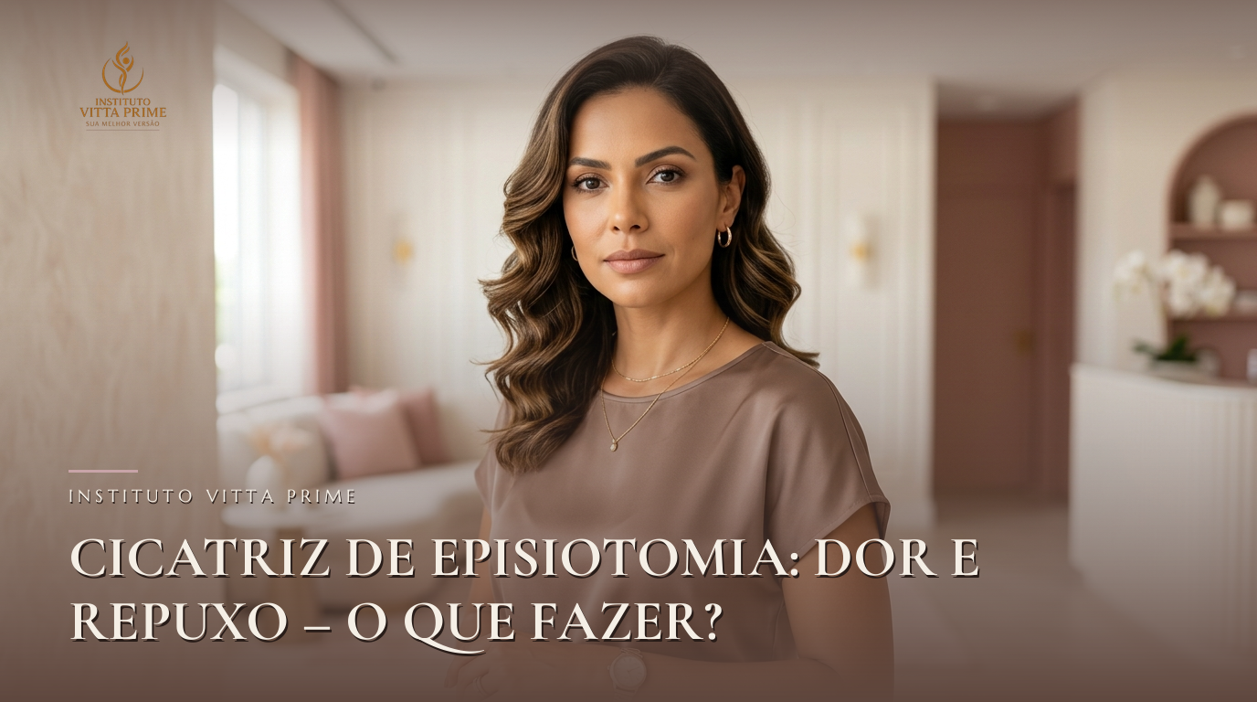 Cicatriz de Episiotomia: Dor e Repuxo – O Que Fazer? — Dra. Sabrina Chagas Instituto Vitta Prime
