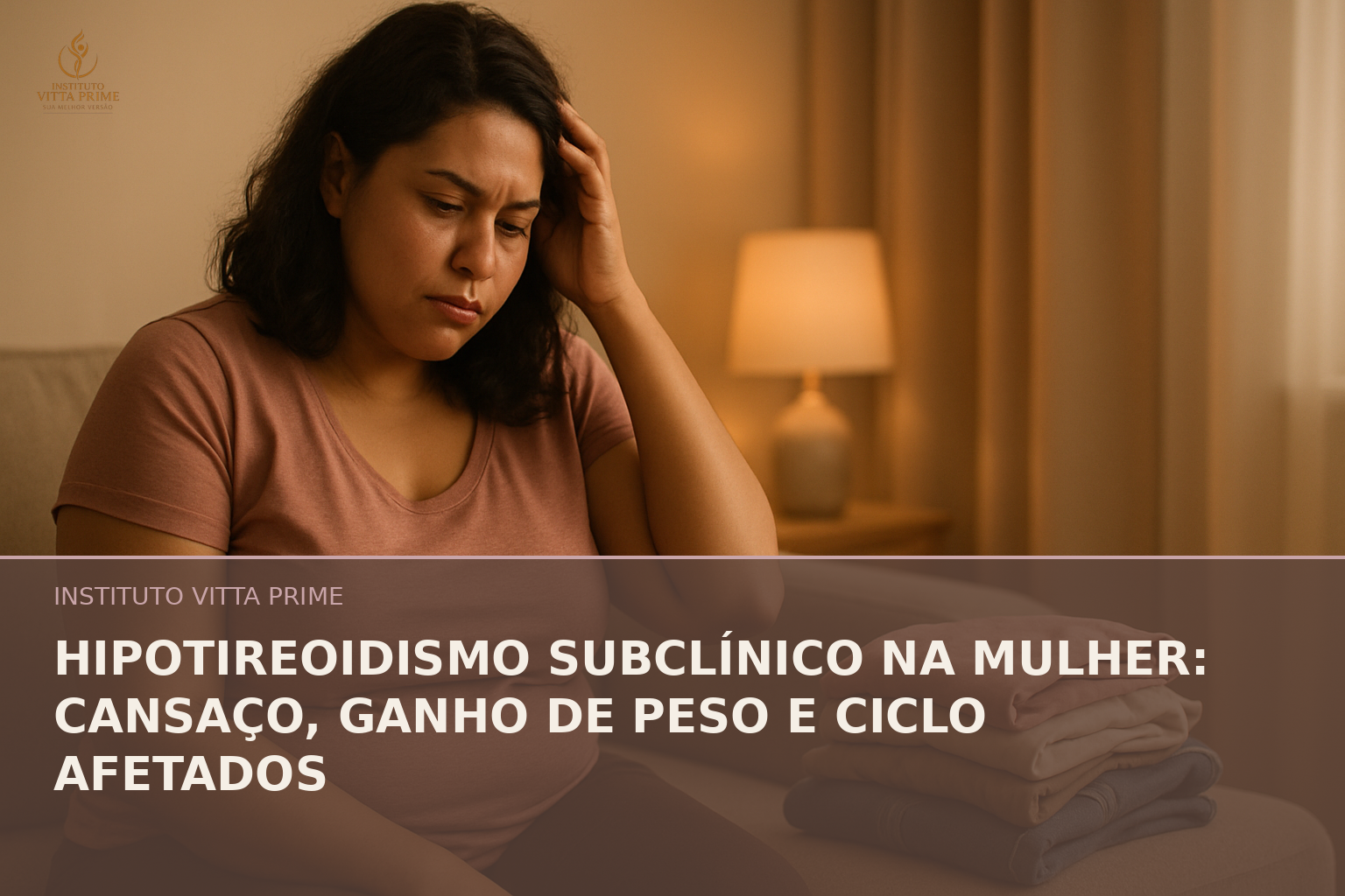 Hipotireoidismo Subclínico na Mulher: Cansaço, Ganho de Peso e Ciclo Afetados — Dra. Sabrina Chagas Instituto Vitta Prime