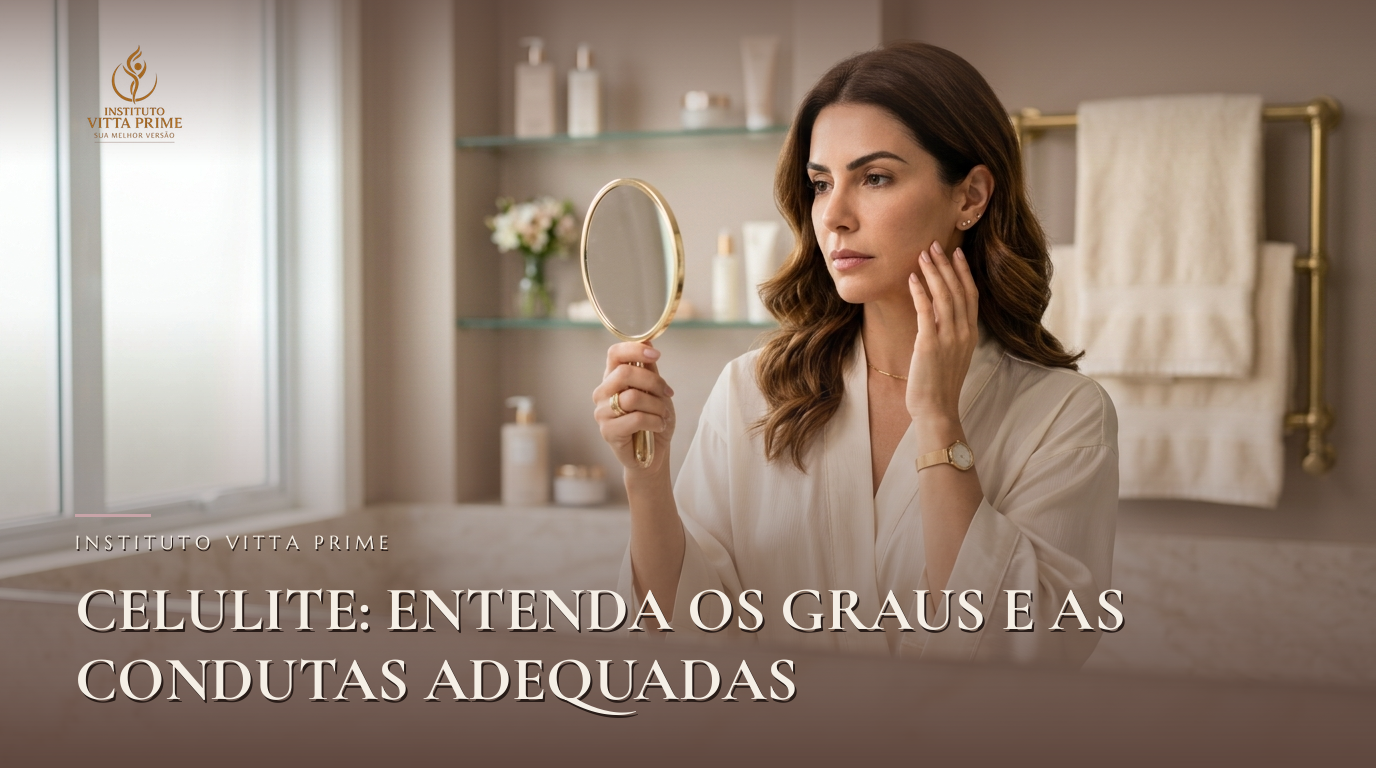 Celulite: Entenda os Graus e as Condutas Adequadas — Dra. Sabrina Chagas Instituto Vitta Prime