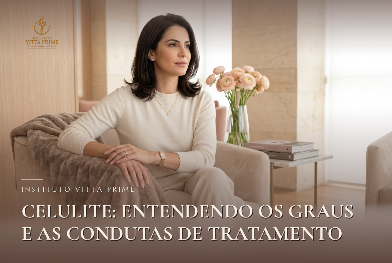 Celulite: Entendendo os Graus e as Condutas de Tratamento — Dra. Sabrina Chagas Instituto Vitta Prime