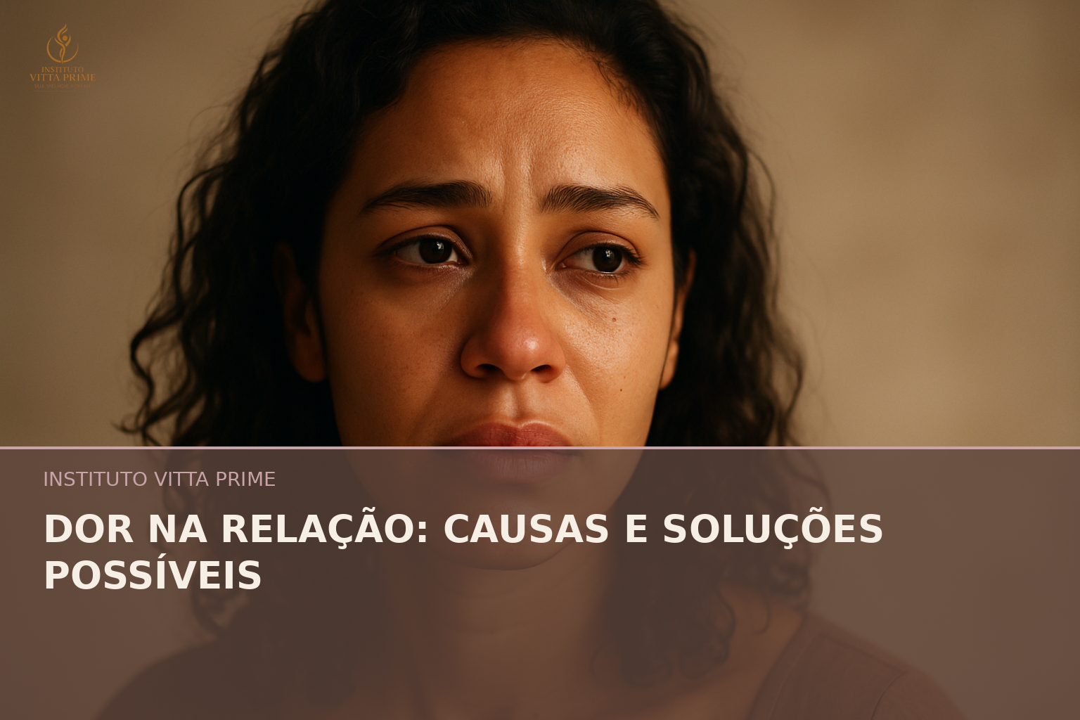 Dor na Relação: Causas e Soluções Possíveis — Dra. Sabrina Chagas Instituto Vitta Prime