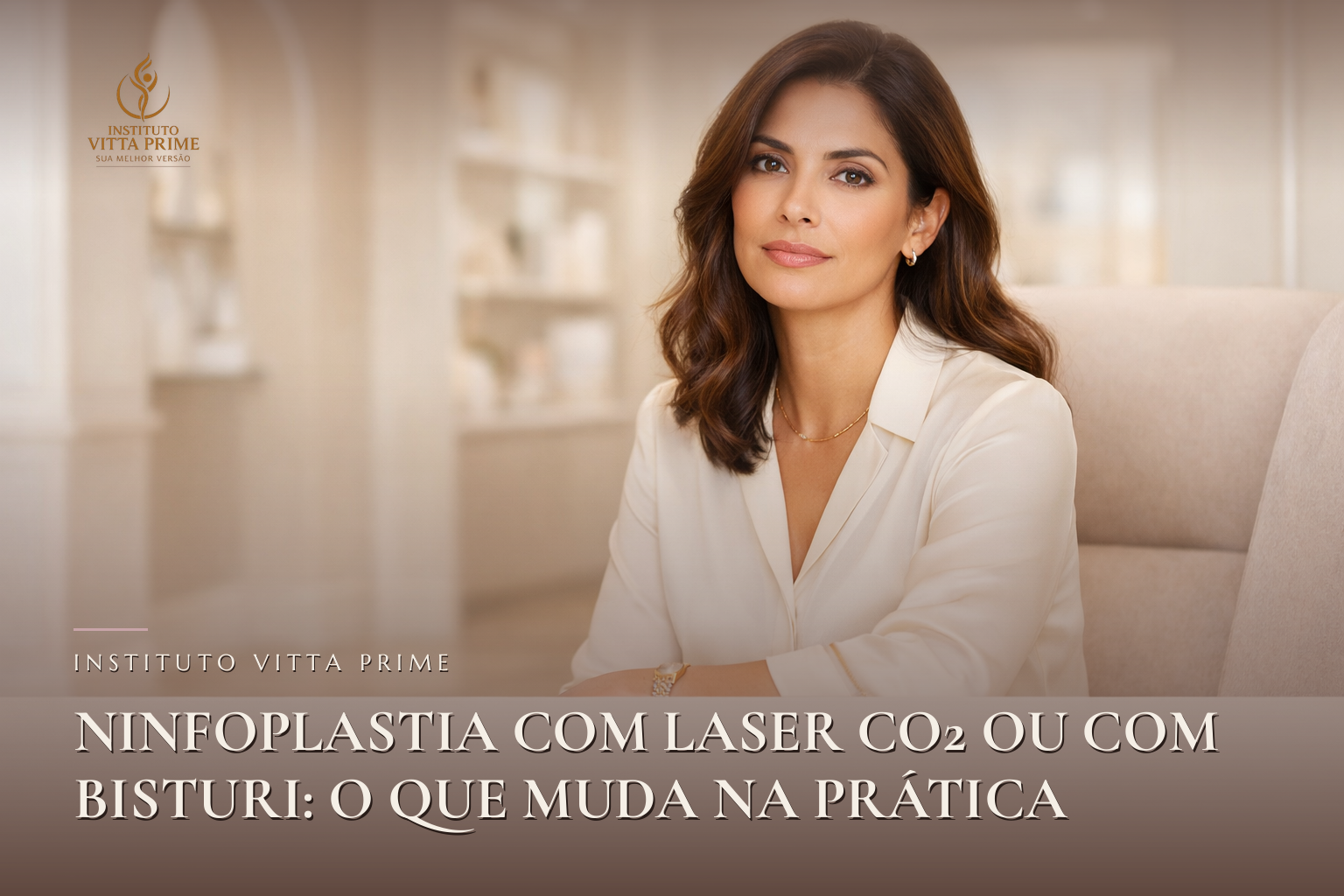 Ninfoplastia com Laser CO2 ou com Bisturi: O Que Muda na Prática — Dra. Sabrina Chagas Instituto Vitta Prime