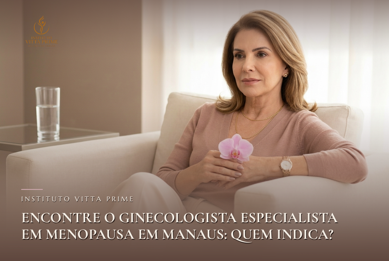 Encontre o ginecologista especialista em menopausa em Manaus: quem indica? — Dra. Sabrina Chagas Instituto Vitta Prime