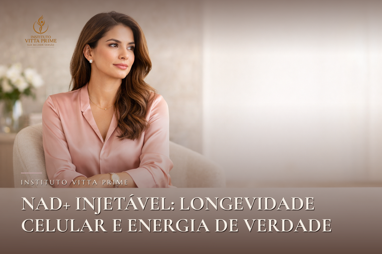 NAD+ Injetável: Longevidade Celular e Energia de Verdade — Dra. Sabrina Chagas Instituto Vitta Prime