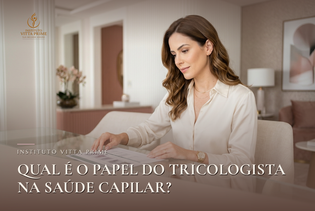 Qual é o papel do tricologista na saúde capilar? — Dra. Sabrina Chagas Instituto Vitta Prime