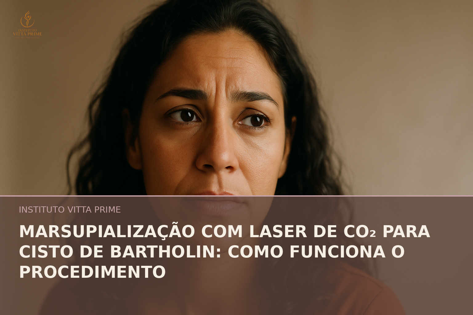 Marsupialização com laser de CO₂ para cisto de Bartholin: como funciona o procedimento — Dra. Sabrina Chagas Instituto Vitta Prime