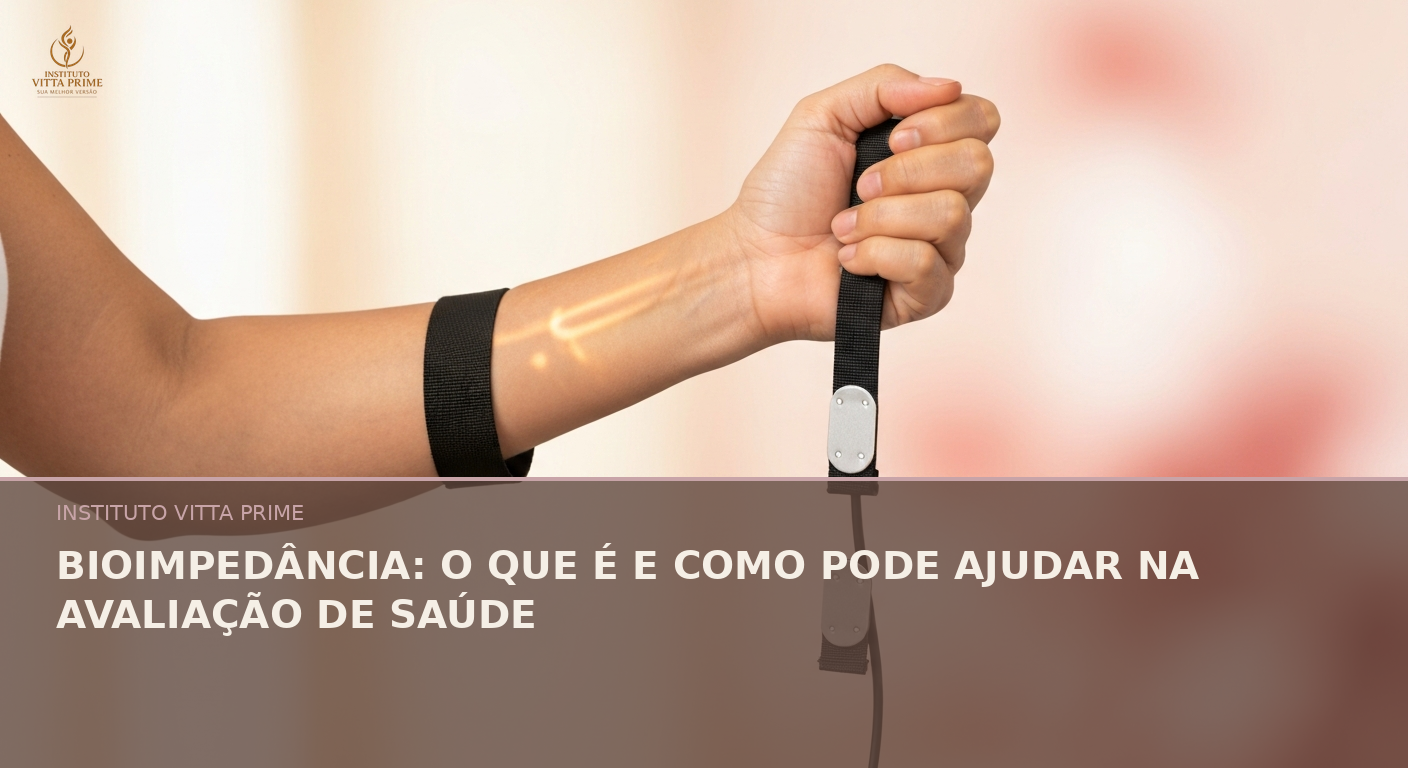 Bioimpedância: O Que É e Como Pode Ajudar na Avaliação de Saúde — Dra. Sabrina Chagas Instituto Vitta Prime