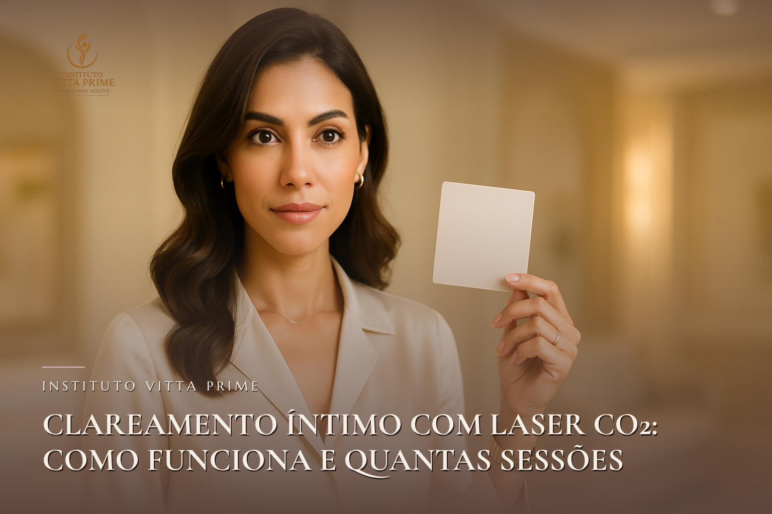 Clareamento Íntimo com Laser CO2: Como Funciona e Quantas Sessões — Dra. Sabrina Chagas Instituto Vitta Prime