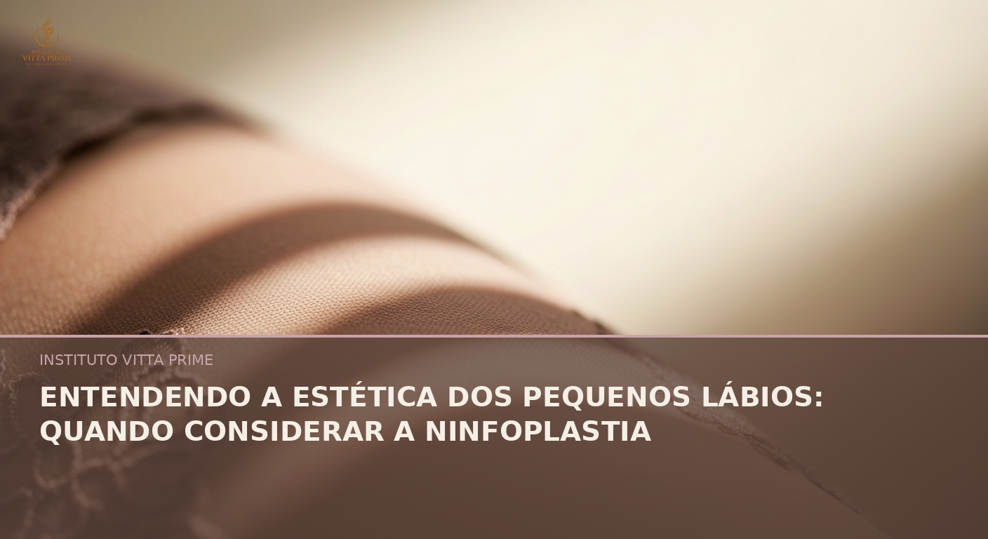 Entendendo a Estética dos Pequenos Lábios: Quando Considerar a Ninfoplastia — Dra. Sabrina Chagas Instituto Vitta Prime