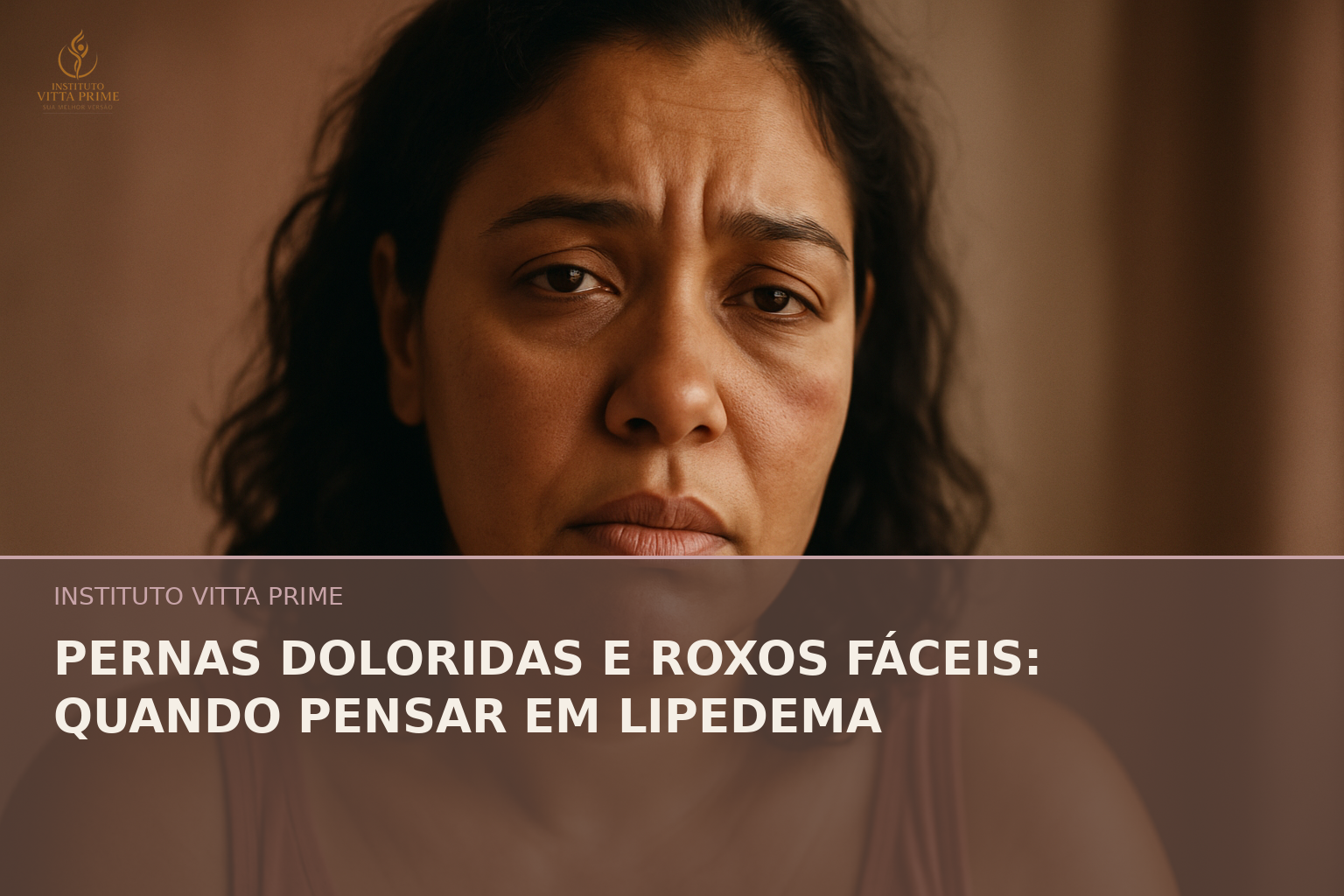 Pernas doloridas e roxos fáceis: quando pensar em lipedema — Dra. Sabrina Chagas Instituto Vitta Prime