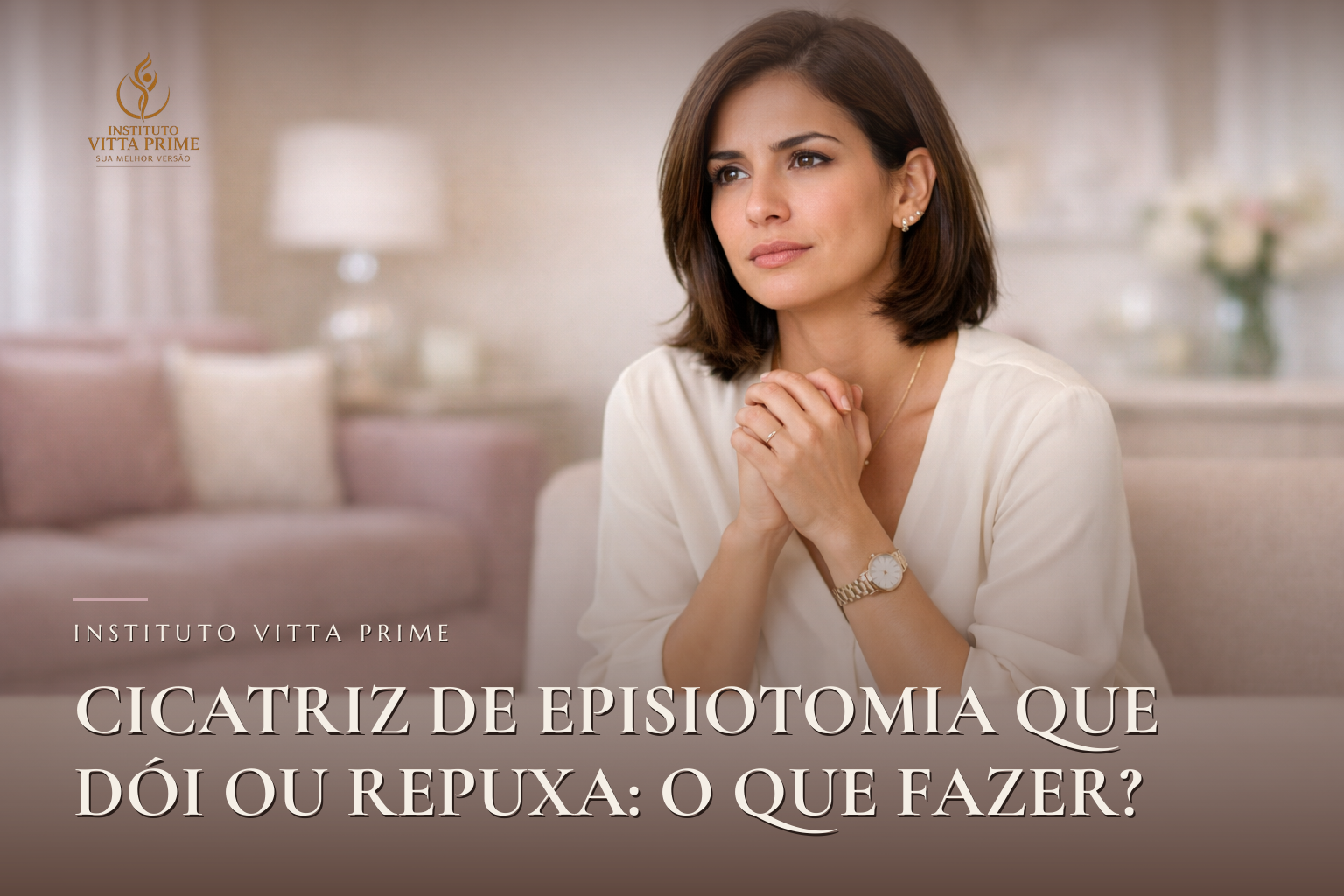 Cicatriz de Episiotomia que Dói ou Repuxa: O que Fazer? — Dra. Sabrina Chagas Instituto Vitta Prime