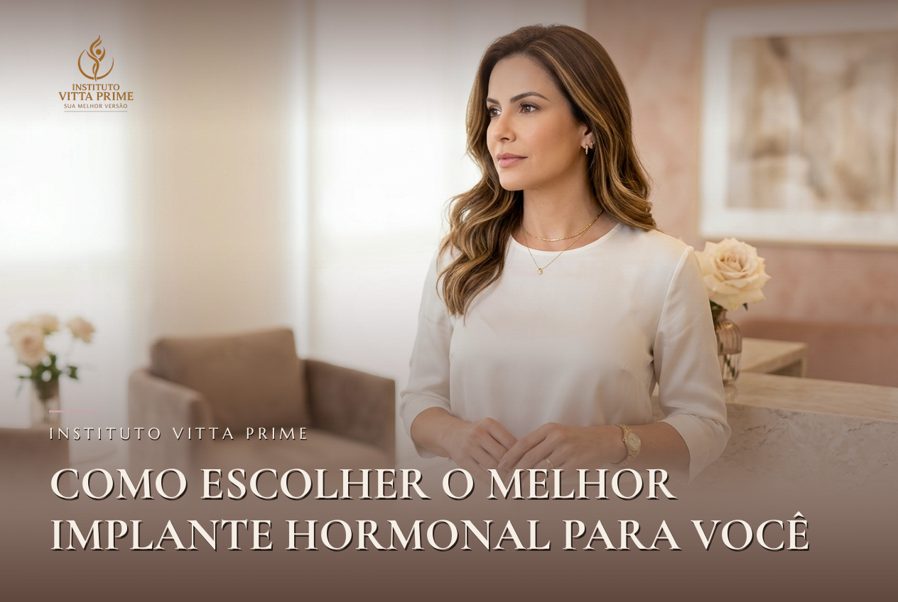 Como Escolher o Melhor Implante Hormonal Para Você — Dra. Sabrina Chagas Instituto Vitta Prime