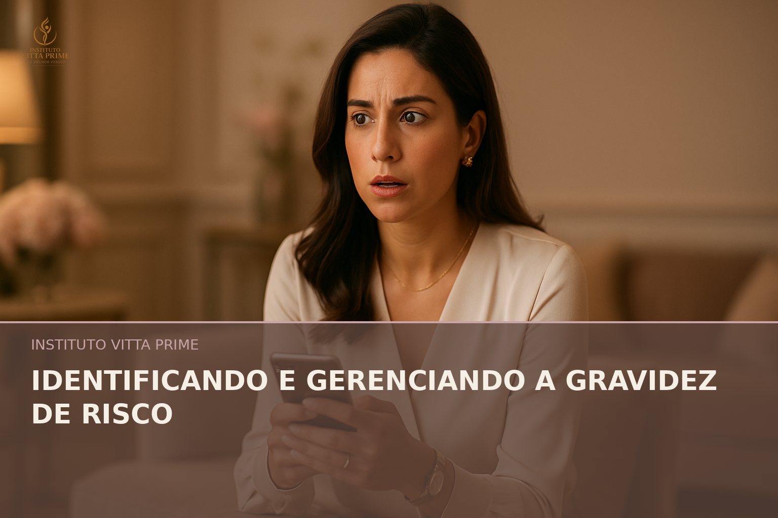 Identificando e Gerenciando a Gravidez de Risco — Dra. Sabrina Chagas Instituto Vitta Prime