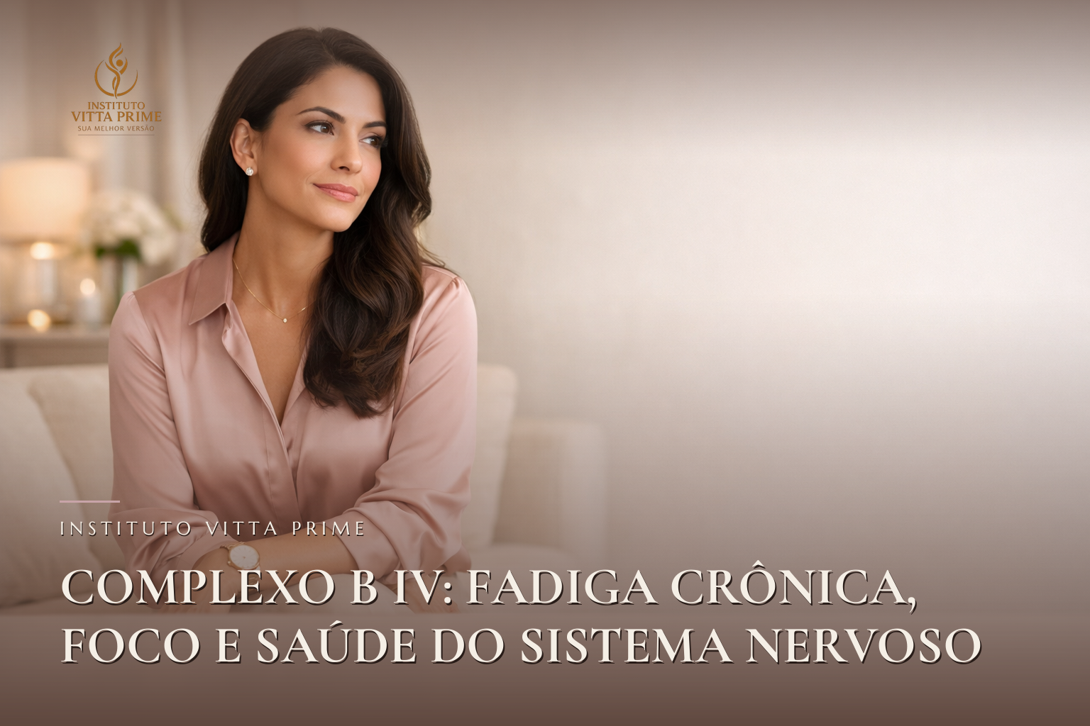 Complexo B IV: Fadiga Crônica, Foco e Saúde do Sistema Nervoso — Dra. Sabrina Chagas Instituto Vitta Prime