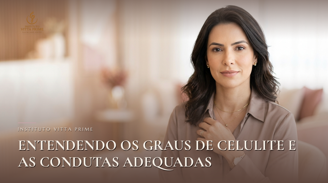 Entendendo os Graus de Celulite e as Condutas Adequadas — Dra. Sabrina Chagas Instituto Vitta Prime