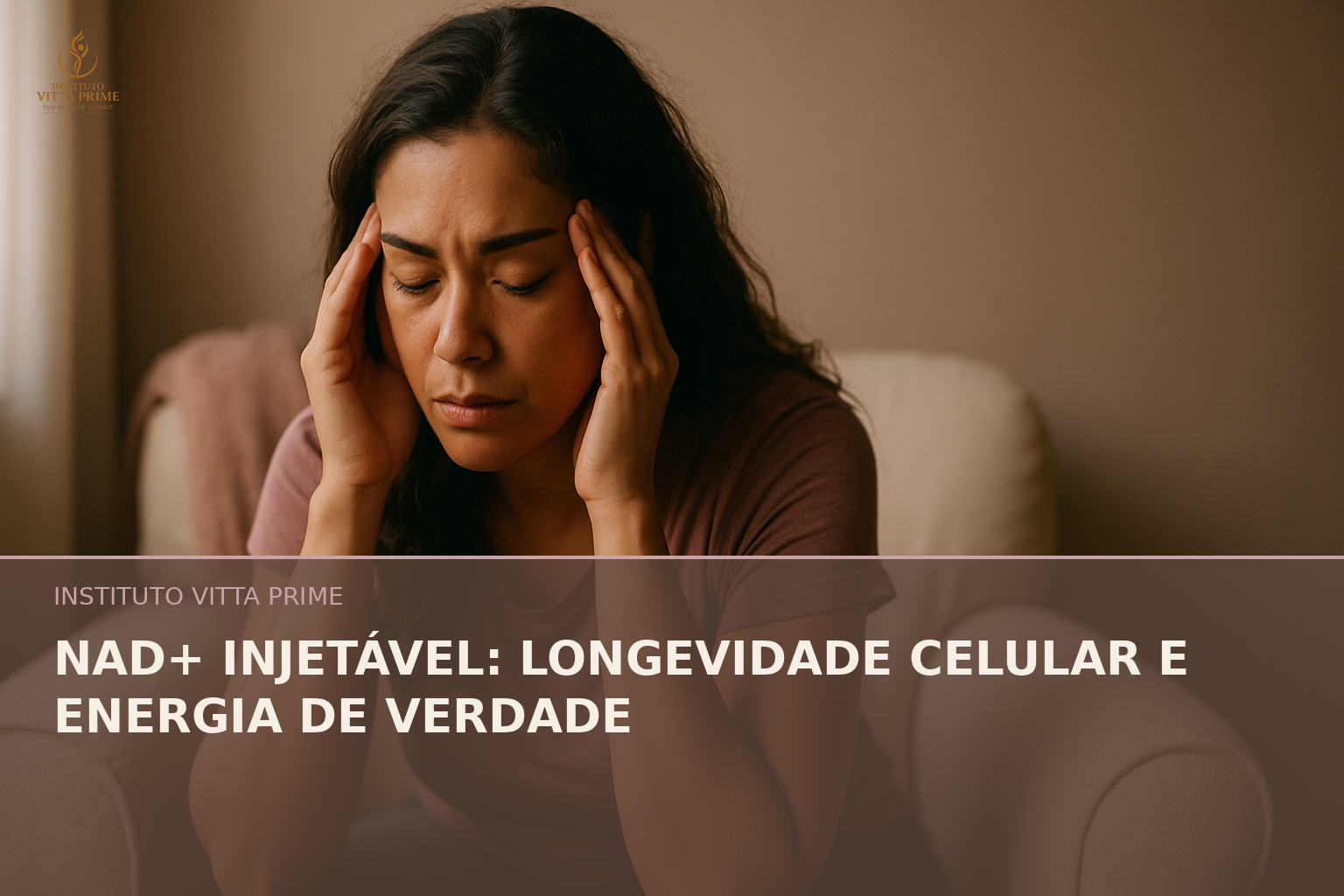 NAD+ Injetável: Longevidade Celular e Energia de Verdade — Dra. Sabrina Chagas Instituto Vitta Prime